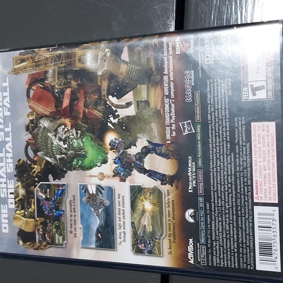 ๐ฎ$10 each or 3/$25 Transformers Revenge of the Fallen PS2 disc + Guide no scrat - Picture 2 of 4